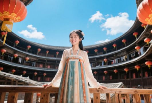 福建土楼特价团•永定土楼王8人团厦门漳州市区接送+门票+讲解【[精致小团·便捷无忧]厦门漳州市区专车上门接送，8人成行免早起，亲子家庭舒适出行优选，行程轻松不赶早】