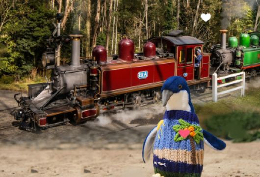 【春节有位】墨尔本普芬比利蒸汽火车+小企鹅菲利普岛一日游【乘百年复古火车穿梭，沉浸式感受时光韵味；黄昏见证企鹅列队归巢，萌态尽显】