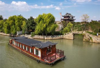 苏州古运河游船(新市桥码头)【白天共5班 含评弹表演+讲解】【充分感受苏州这一座东方水城的独特魅力】