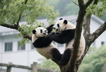 成都大熊猫基地半日游（专车接送 | 可选英文导游）【大熊猫基地专车接送省心省时省力】