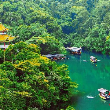 肇庆七星岩+古城墙+鼎湖山一日游【司兼向导，小团包车游】