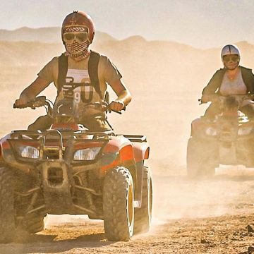 埃及红海沙漠营地冲沙游【日落/骑骆驼/贝都因部落+晚餐】