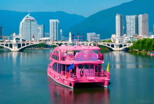 大理360°环海+粉红游轮一日游【网红环海+游轮、精品小团】【网红圣地：圣托里尼、双廊、小普陀、网红S湾。】