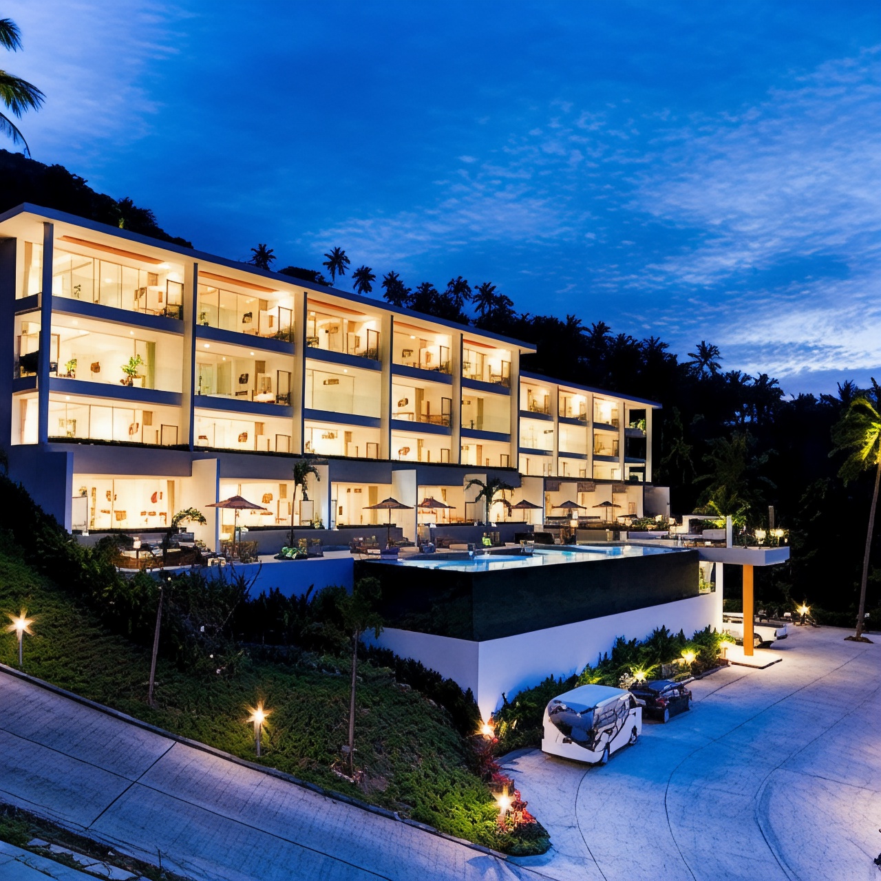 Code Samui Hotel (1-Bedroom Suite Sea View with Terrace)-官方