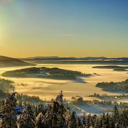 蒂里湖+DRAMMEN小镇+维格兰雕塑公园+歌剧院（包车）