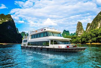 桂林漓江四星游船/三星游船一日游【银子岩可选 |酒店上门接】【[纯玩保证]品质纯玩之旅，全程不进购物店，无任何强制消费！】