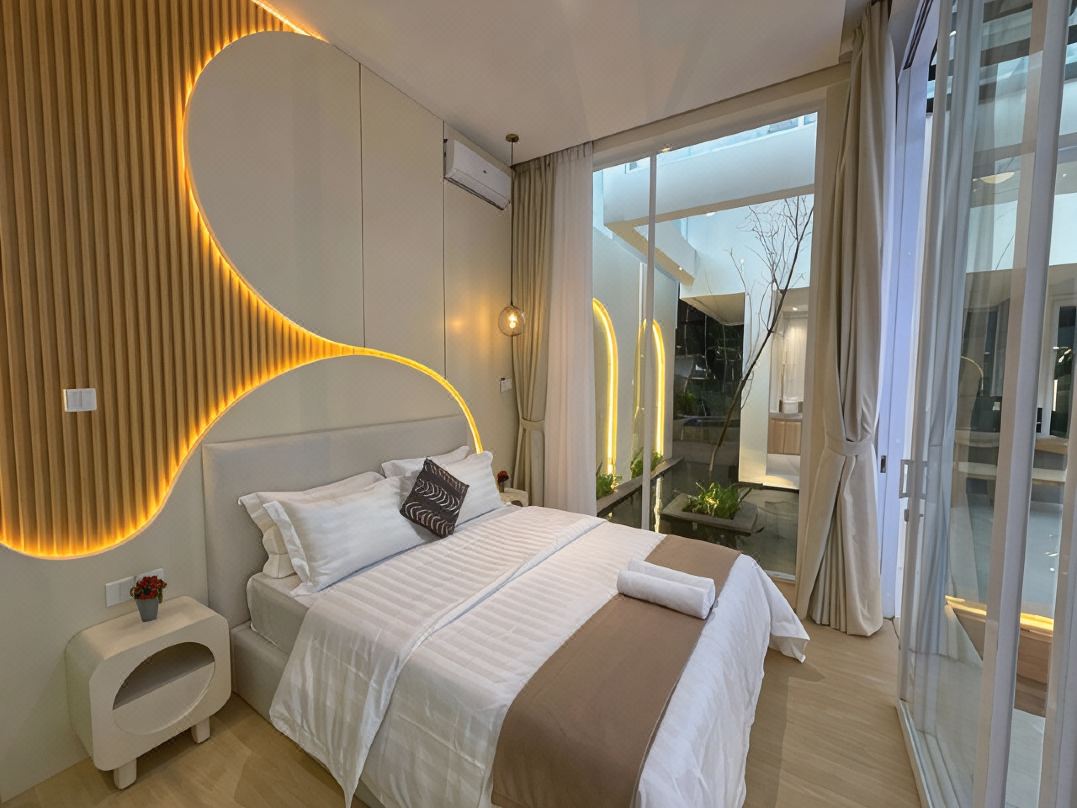 Villa Amethyst D-27 Lembang 2 BR With Private Pool & Karaoke Set