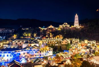 古北水镇纯玩1日【免门票+逛江南水镇+赏夜景+爬长城】【北方“乌镇”——古北水镇“免门票啦”】