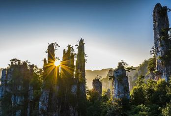 张家界国家森林公园1日【18人精致团+上门接送+导游讲解】【[免费接送·无购物]张家界市区酒店（武陵源区、永定区）免费接送，省去集合找路的烦恼，行程无忧。】