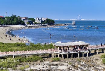 广西防城火山岛景区/景点定制/中、英文导游/私人包车@【原始海岛风光，适合露营和摄影】