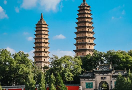 中国山西太原双塔寺【猩咖说|含门票私家团|1.5H深度趣讲】【[独立成团]一单一团，享受私家小团，一对一服务听得清看得懂】
