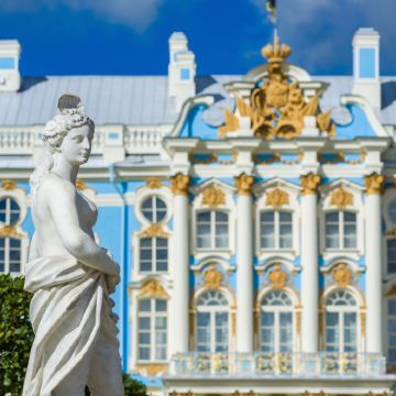 圣彼得堡+叶卡捷琳娜花园+彼得霍夫宫+叶卡捷琳娜宫一日游