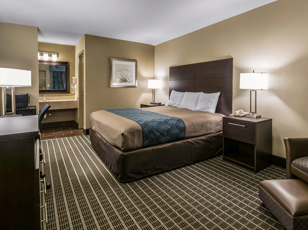 Caryville酒店住宿-Econo Lodge Defuniak Springs I-10