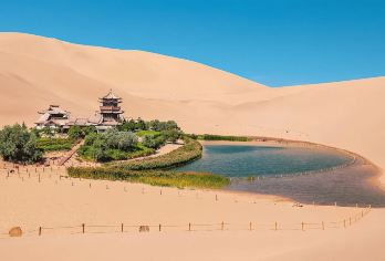 【敦煌包车】莫高窟+月牙泉一日游/服务不满意全退/24接机站【赠行程至前三日免费24小时接机接站服务！立省30元打车费！】