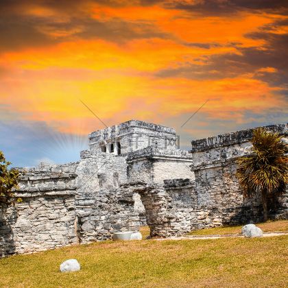 *【优选包车】墨西哥图卢姆玛雅遗址一日游