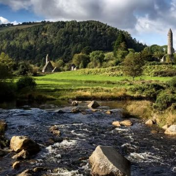 【都柏林英文导游】基尔肯尼、威克洛和格兰达洛之旅：都柏林出发