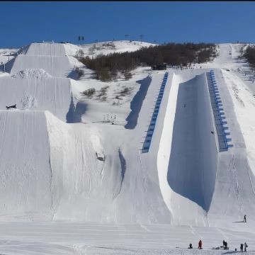 云顶滑雪公园/张家口+翠云山银河滑雪场/二选一/小语种导游O
