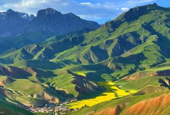 卓尔山+祁连山草原+扁都口+阿柔大寺 九号公路张掖旅游一日游【1-6人精品小团 纯玩无购物】