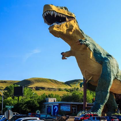 荒地之旅：德拉姆黑勒，含博物馆、石柱群和恐龙