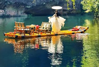 泰宁九龙潭半日游【日游】【九龙潭：水上丹霞的精品、丹霞山水微缩明珠】