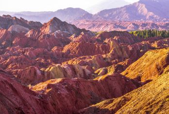 张掖马蹄寺+冰沟+丹霞一日游【张掖包车/上门接送/私密自由】【[私密自由]网罗张掖主要景区，多种组合套餐，包车玩家优选+私密自由度假体验+地道美食推荐】