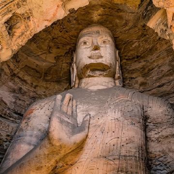 大同云冈石窟+悬空寺+应县木塔1日包车游【2人专属包车】