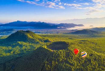 腾冲火山公园+热海景区+叠水河一日游 可升级浴谷温泉 热气球【[火山热海]腾冲名片，只有一天也必须打卡的腾冲经典两大IP；】