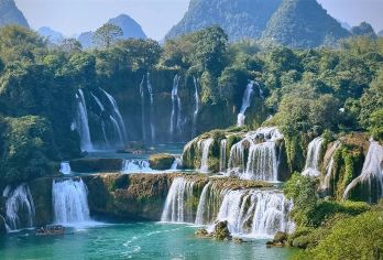 【德天跨国瀑布+明仕田园】1日游【纯玩无购物】