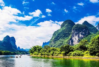 漓江三星游船+银子岩一日游【可选加千古情或刘三姐演出】【沿途欣赏20元背景取景地，九马画山，下龙风光，黄布倒影】