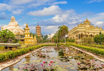 越南胡志明永长寺深度一日游【胡志明出发·拼团包车】【小团优势+纯玩无购物+文化自然结合】