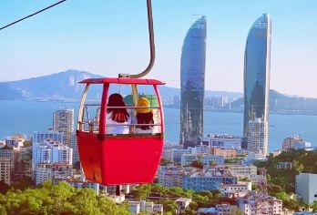 【出票无忧】钟鼓索道含票+多景点组合可选●赠环岛路航拍【[厦门本地旅行社]自营直发不转交，限时上午场，正规渠道入园，索道保证乘坐】