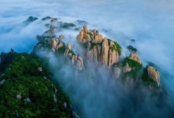 海上仙都太姥山+“圣托里尼”渔井村汽车一日游【福州出发】【[品质保障]]正规空调旅游巴士，座椅舒适，保证一人一正座】