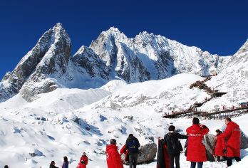 丽江玉龙雪山景区【冰川公园+蓝月谷】一日游【优质交通+商务小团+7-17人小团】