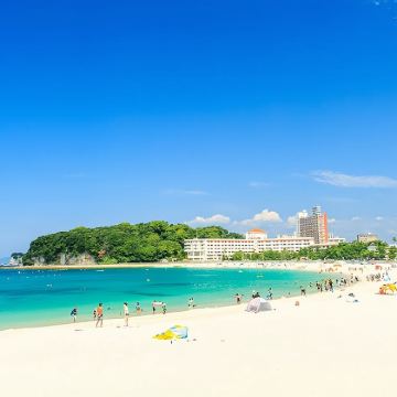 和歌山白滨沙滩+海鲜市场+三段壁+千畳敷+圆月岛小团一日游