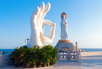 三亚南山寺一日游【可选天涯海角丨大小洞天丨门票丨接送丨导游】【品质纯玩，多区域接送】