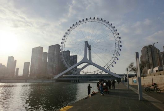 天津之眼摩天轮+古文化街+意风区+瓷房子+五大道 包车一日游【全程包车、天津市区上门接送、省心、省时、省力！】
