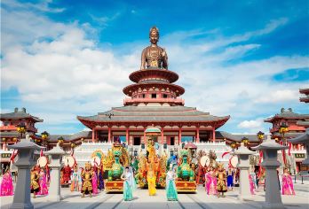 【苏州阳澄湖之旅】阳澄湖半岛旅游度假区+莲花岛+【上海出发】【纯玩儿，定制专车出行，行程自由】