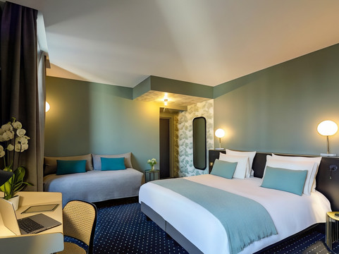 南特中心波默海耶街廊美居酒店