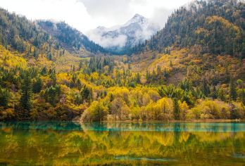 九寨沟风景区一日游【商务车 九寨沟-松潘站 沟口酒店上门接】【松潘高铁站接站出发送九寨沟酒店，商务车可送到九寨沟景区沿途酒店】