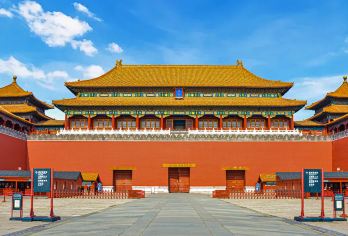 北京八达岭长城+故宫博物院一日游【[良心商家]承诺本产品无购物，首道门票全含！更多优惠线路，】