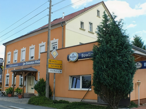 Dolni Podluzi酒店住宿-Pension Zur Deutschen Eiche