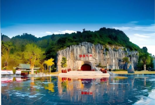 河池龙江第一湾+洞天酒海景区+南丹瑶望天下一日游（私家团）【瑶都秘境、白裤瑶、火枪、画眉鸟】