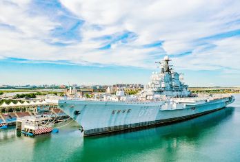 天津泰达航母主题公园一日游【私家团包车 含门票】【出发时间灵活、上门接送、纯游、无购物、无套路、无隐性消费、无额外附加费！】