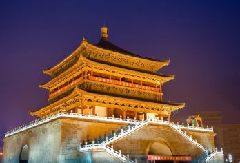 西安城墙＋钟鼓楼广场+回民街＋大唐芙蓉园+大唐不夜城一日游【青砖瓦黛，城墙古楼。一半历史，一半故事】