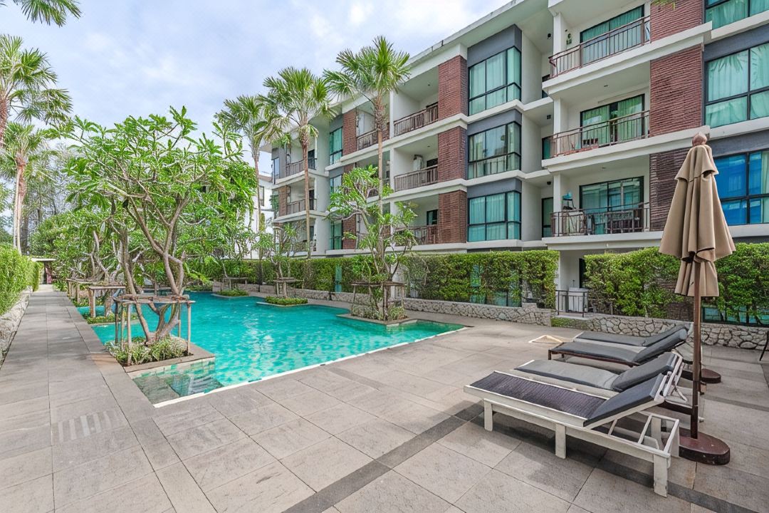*1BR Beach Front, Suana, Near Promthep Cape C218
