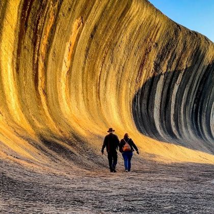 澳大利亚：珀斯波浪岩一日游｜包车/拼团可选｜珀斯出发※