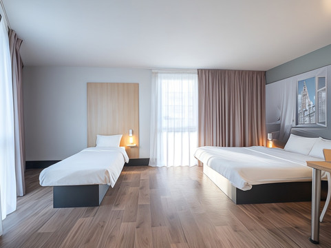 穆斯克龙酒店住宿-B&B HOTEL Lille Tourcoing Centre