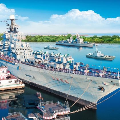 天津泰达航母公园+国家海洋博物馆一日游∣私家团 含海博馆预约