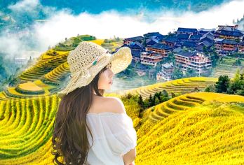 桂林龙脊梯田+金坑梯田一日游【纯玩8人小团|上门接送】【[纯玩保证]品质纯玩之旅，全程无购物，无任何强制消费！】