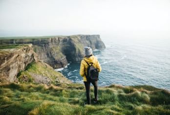 爱尔兰都柏林出发莫赫悬崖+巴伦+戈尔韦一日游【沿着狂野大西洋之路，游览莫赫悬崖、戈尔韦、巴伦】